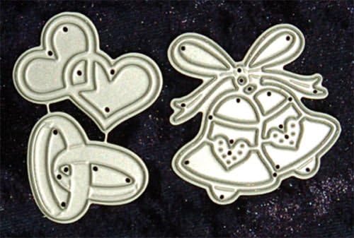 All Occasion Dies - Hearts - Rings - Bells - Metal Craft Dies