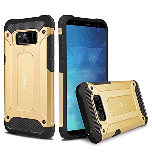 Galaxy S8 Funda J D Armadura Delgada Doble Capa Protecci n Pesada H brida Resistente Funda Protectora y Robusta para Samsung Galaxy S8 - Oro reviews Galaxy S8 Funda J D Armadura Delgada Doble Capa Protecci n Pesada H brida Resistente Funda Protectora y Robusta para Samsung Galaxy S8 - Oro
