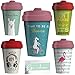 Produktbild LS-LebenStil LS Design Coffee Cup 400ml Coffee to Go Becher Öko Bamboo Bambus Einhorn