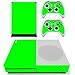 Produktbild Stillshine Xbox ONE S Design Folie Vinyl Aufkleber Skin für Konsole + 2 Controller + Kamera Sticker Set (All Green)