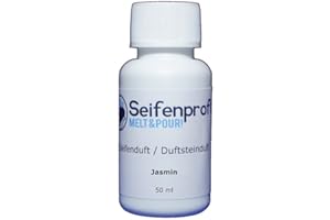 SEIFENPROFIS Savon les professionnels 46 Savon Parfum Huile parfumée grand choix au savon d'eau 50 ml jasmin