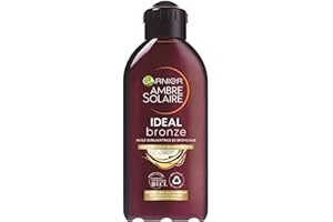Garnier Ambre Solaire Huile Bronzante Coco, 200ml, Tous les peaux