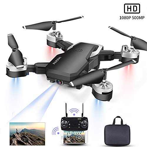Drone con Camara HD, Drones para Niños con Camara con 1080P 4K Cámara Full HD WiFi FPV, Volando por 20 minutos/Foto Gestual/Altitude Hold/Sensor de Gravedad, Apto para principiantes