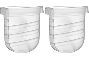 COOLLE Breast Pump Parts Silicone Diaphragm Replacement Accessories Portable Compatible with Lansinoh NCVI Nuliie NICEGREEN Life S32, 2 Pcs