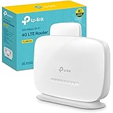 TP-Link TL-MR105 Cat4 Router 4G LTE Wireless N300Mbps, Router WiFi con Sim, Porta LAN/WAN, Modem 4G Sim, Senza Configurazione