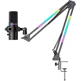 Havit Gamenote GK60 PRO RGB Profesyonel Oyuncu ve Yayıncı Mikrofonu - RGB Standlı USB Mikrofon
