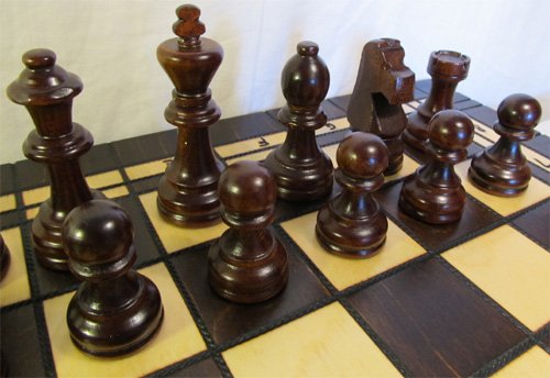 Chessebook - Ajedrez + Damas + Backgammon Tablero de 52 x 52 cm - Imagen 4