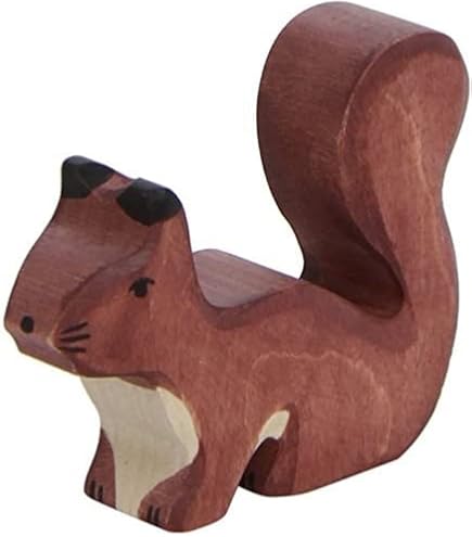Holztiger – Figura De Juguete De Madera Hecha A Mano (Modelo Y Color Surtido) – Resistente Y Segura Para Niños