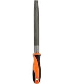 Faithfull Lime D'Ingénieur Demi-Ronde 2ème Coupe 150 Mm – Poignée Soft-Grip Confortable