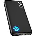INIU Power Bank, USB C 10000mAh Slimmest Triple 3A High-Speed Powerbank, Bärbar Laddare med Flashlight Kompatibel med iPhone