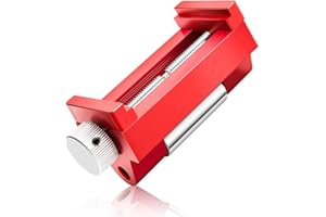 Frunimall Schleifhilfe Stechbeitel,Stechbeitel Schärfen,Stechbeitel Schleifhilfe,Schärfhilfe Stechbeitel mit Booster-Rad zum Winkelverstellung für 0-6.47CM Holzmeißel,Flachmeißel,Hobelmesser