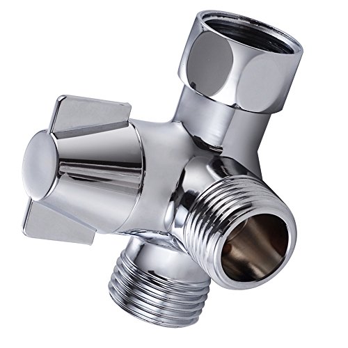 KES ABS 3-Wege Ventil Umstellventil Umsteller Umschalter für Duschsystem , PV8