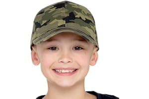 KAV Kids Baseball Cap - Adjustable Hat for Boys and Girls - Sun Protection Hat for Kids Outdoor Activities - Unisex Youth Sports Hat, Running Cap
