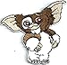 Produktbild Gremlins Film Gizmo braun und weiß bestickt Badge Patch zum Aufnähen oder Aufbügeln auf 9 cm