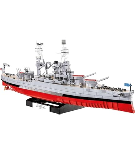 Sluban M38-B1102 - Model Bricks - Cuirassé Bismarck 2in1