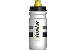 ISOSTAD Isostar Bidón Blanco, Tapón Hermético, Versatilidad Deportiva - 600 ml