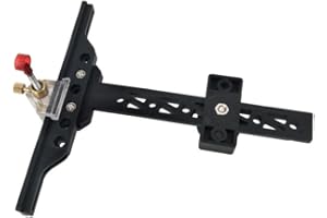 E5E10 1pcs Recurve Bow Sight Accessories T Shape Archery Shooting Target Sight Tools ABS Plastic Adjustable Bowsight Target Practice