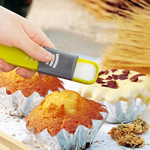 Messlöffel Dosierlöffel, Einstellbarer Kaffeelöffel Teelöffel, Ideal für Küche und Kochen, Eiweiß, Pulver, Gewürz, Medizin - 4