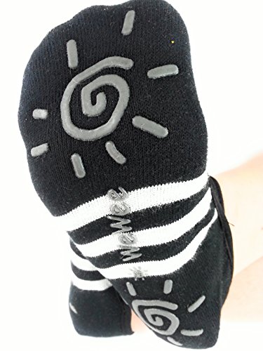 Sehr bequeme Damen Socken mit Massage Funktion, anti-rutsch. WeWee abs Socken sind ideal für Fitness, Yoga, Pilates und andere Fitness, Einheitsgröße, passend für Größe 37-41 - 9