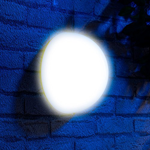 Lunartec Solar-Leuchthalbkugel mit weißen LEDs, 4er-Set - 6