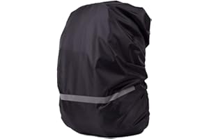CHUER Fundas Impermeable para Mochila,Cubierta Impermeable de la Lluvia de la Mochila con la Tira reflectora para Alpinismo Montaña Escalada Camping Viaje Deporte Marcha Ciclismo (45L-55L)