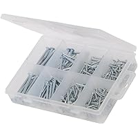 Fixman 875781 Betonnägel-Sortiment, Pckg. 200-tlg, grey