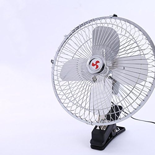 Car Electric Fan 24v Vehicle Power Cooling 10 inch E 12mini vans lighter-vehicle fan ,25cm Silver 24V