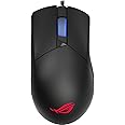 ASUS ROG Gladius III Wired Gaming Mouse | Tuned 19,000 DPI Sensor, Hot Swappable Push-Fit II Switches, Ergo Shape, ROG Omni Mouse Feet, ROG Paracord and Aura Sync RGB Lighting,Black