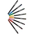 SHARPIE Art Pens, Fine Point, Colors may vary, Hard Case, 8 Pack (1982056)