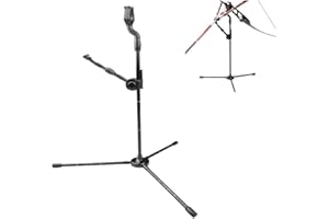 ‎SHARROW SHARROW Pro Bogenständer für Recurvebogen Langbogen Bogen Halter Balance Bar Ständer Seitenständer Bogensport Zubehör Pfeile und Bogen