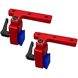 2 Stücke T-Nut Führungsschiene Stop für T-Nut T-Track Holzbearbeitung Manuelle Werkzeuge