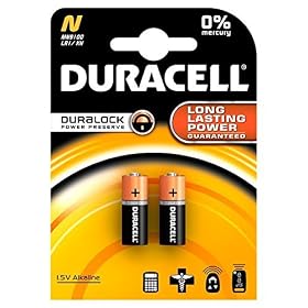 Duracell Lot de 10 Piles alcalines LR1 Mn9100 N Type 910A E90 1,5 V