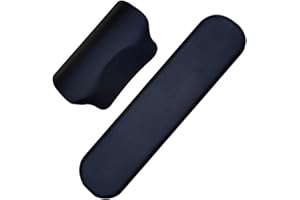 Ronyme Motorcycle Trunk Backrest Shockproof Universal Passenger Backrest Back Pad Comfortable Black Rear Pad Parts Rear Top Luggage Case Box Cushion PU