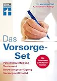 Image de Das Vorsorge-Set: Patientenverfügung, Testament, Betreuungsverfügung, Vorsorgevollmacht I Von Stif