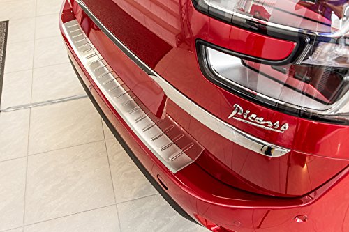 Tuning-Art 943 Protector de Borde de Acero Inoxidable con Bordes Redondeados y Perfil 3D