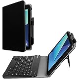 Fintie Samsung Galaxy Tab S3 9.7 Keyboard Case, Slim Fit Folio PU Leather Case Cover with Detachable Magnetical Bluetooth Keyboard for Samsung Galaxy Tab S3 9.7-Inch 2017 Tablet (SM-T820/T825), Black