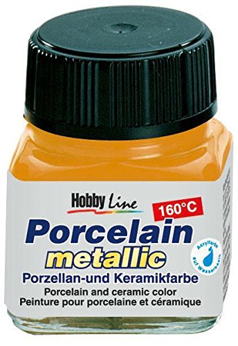 Hobby Line Porzellanmalfarbe, 20ml, Gold