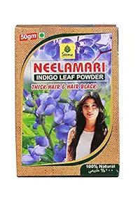 Seema Indigo Leaf Powder for natural Hair Colour (Pack of 3)150GM