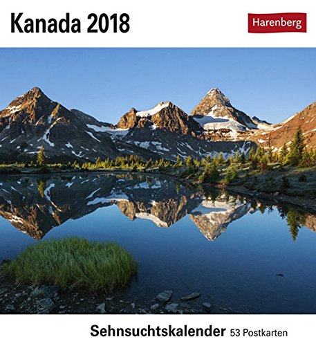 Preisvergleich Produktbild Kanada - Kalender 2018: Sehnsuchtskalender, 53 Postkarten