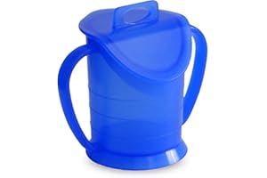 AVASEE LoopCup - Aprender, mantener y volver a aprender a beber - La taza para todas las edades (azul)