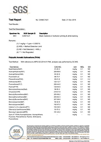 Mousepad – SCHADSTOFF GEPRÜFT MIT ZERTIFIKAT – höchste Präzision – ultraflach – für Gaming geeignet – schadstofffrei - 4