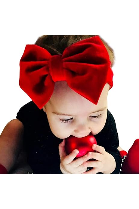 Fascia Capelli Neonata Morbida Con Fiocco - Elastica E Confortevole, Per Bambine E Neonati, Giallo - Foto 5