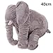 Produktbild Rainbow Fox Baby Kind Elefant Schlaf Stuffed weichem Plüsch Kissen Plüschtiere besten Geschenke für Kinder, Zwei Größe für Ihre Wahl (Elefant Kissen, 40cm)