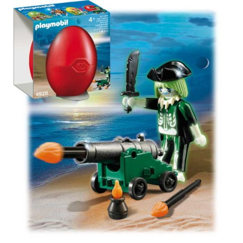 Imagen 1 de Playmobil 626077 - Huevo Fantasma Pirata Cañón