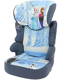 Mycarsit - Silla de coche disney grupo 2/3 (15kg a 36kg) - 3 estrellas tests tcs - con proteciónes laterales - 7 colorido