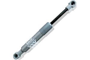 RhedexX® Gasdruckfeder Ersatz für Stabilus LIFT-O-MAT 195mm/58mm/125N Grau - Gasdruckdämpfer Kesseböhmer Küche Möbelklappen Gasfeder Liftomat (125 N)