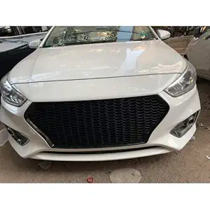 SDR Front Grill Compatible For New Hyundai Verna 2017 Onwards (Audi Style Grill)