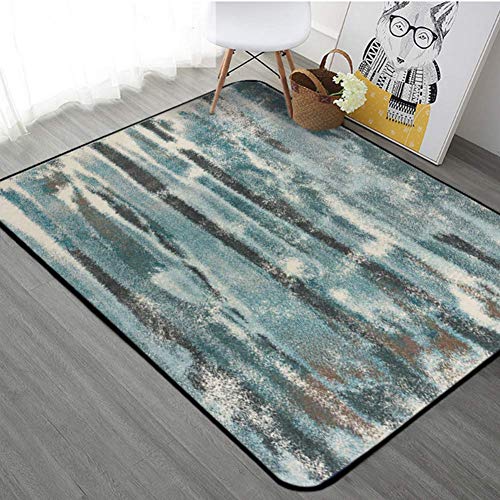 Preisvergleich Produktbild Aishankra Einfacher Teppich Tinte-Spritzender Kunst-Bereichs-Wolldecken Wohnzimmer-Kaffee-Tabellen-Schlafzimm... / 100X160CM