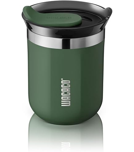 Cilio Bicchiere isolante VIAGGIO | tazza termica in acciaio inox to go | coperchio in plastica | chiusura a 360° | sistema a doppia parete | a prova di rottura e perdite, 500 ml, altezza: 22,5 cm