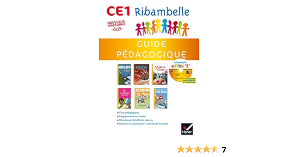 Amazon Fr Ribambelle Ce1 Serie Jaune Ed 16 Guide Pedagogique Cd Rom Demeulemeester Jean Pierre Demeulemeester Nadine Geniquet Monique Bertillot Gisele Demeulemeester Jean Pierre Livres
